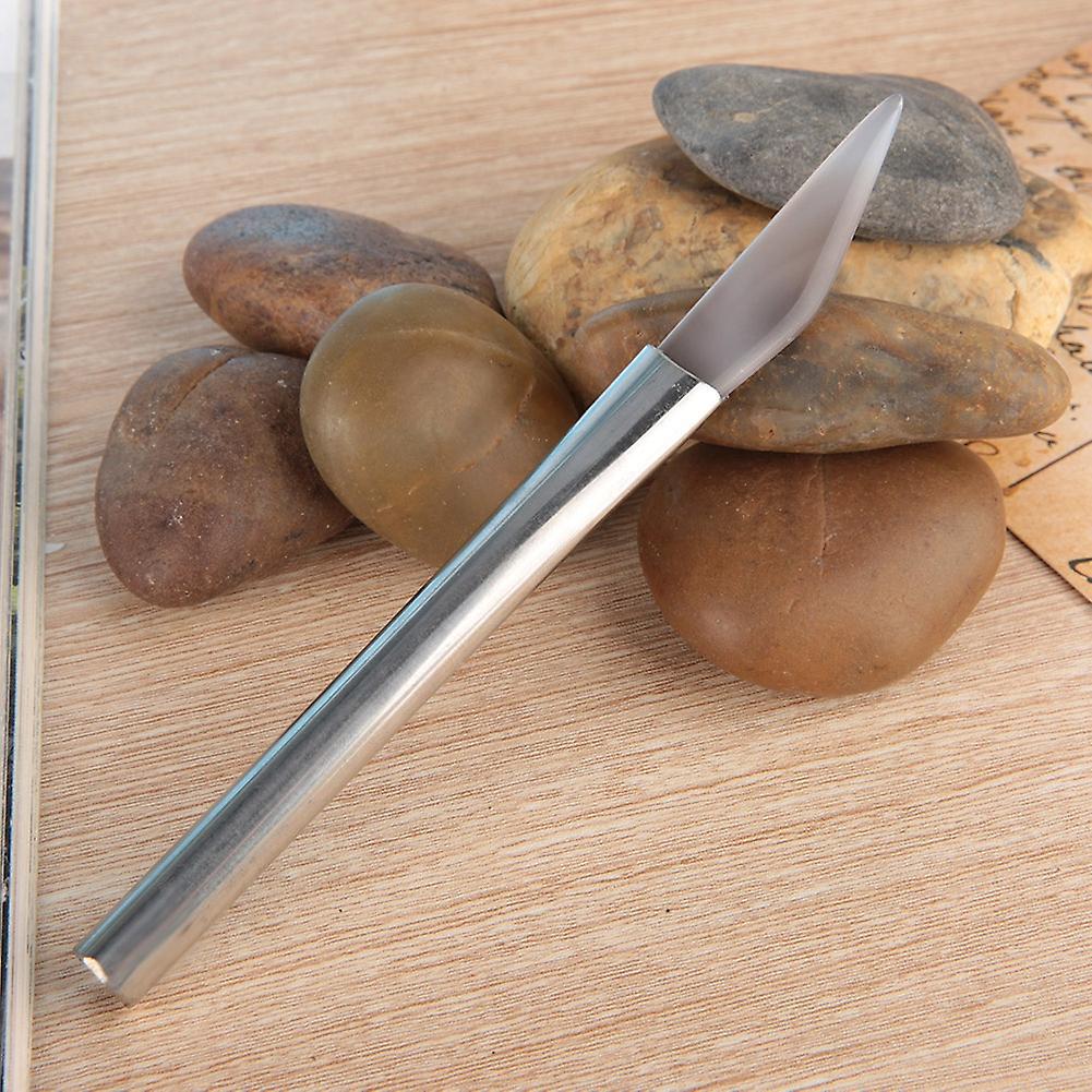 Knife Point Agate Burnisher Polishing Tool for Jewelry Making