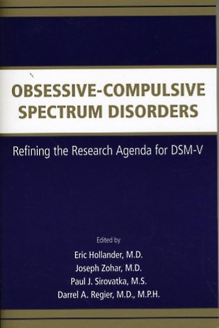 Obsessivecompulsive Spectrum Disorders Paperback Book