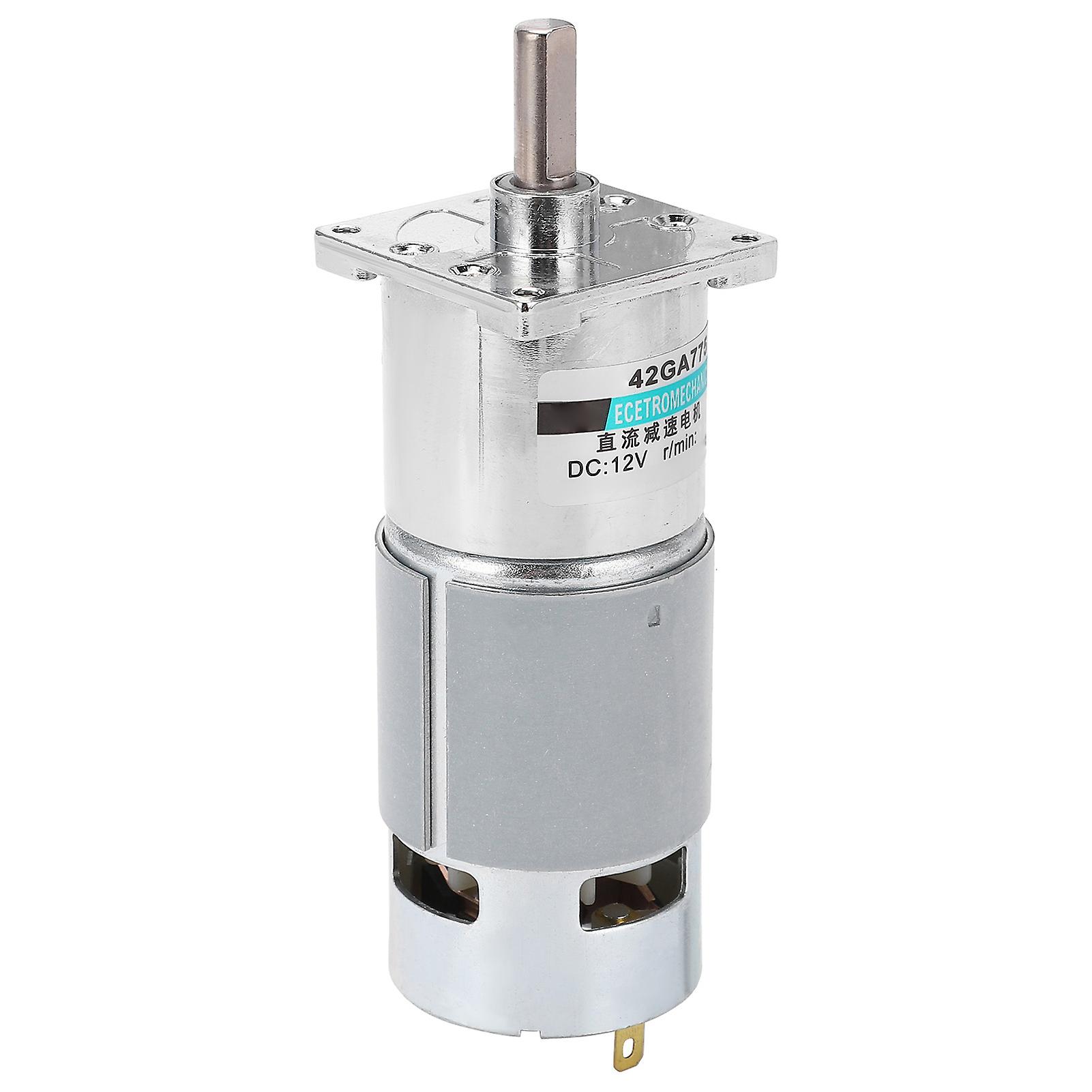 12V XD - 42GA775 DC Gear Motor, 50 tr/min, Mini Low Speed CW CCW for Automated Industry