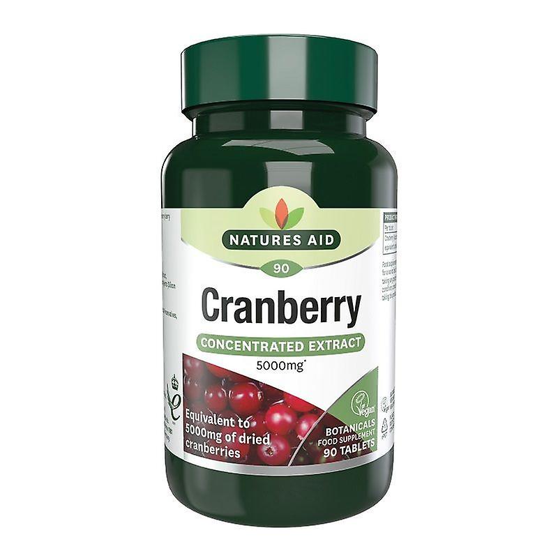 Nature's Aid Cranberry 200mg Tablets 90 (18420)