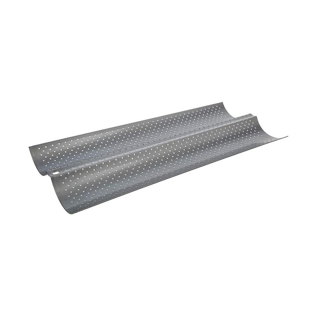 Stampo per Baguette 5five Simply Smart Argento Alluminio Cromato 38 x 16 cm