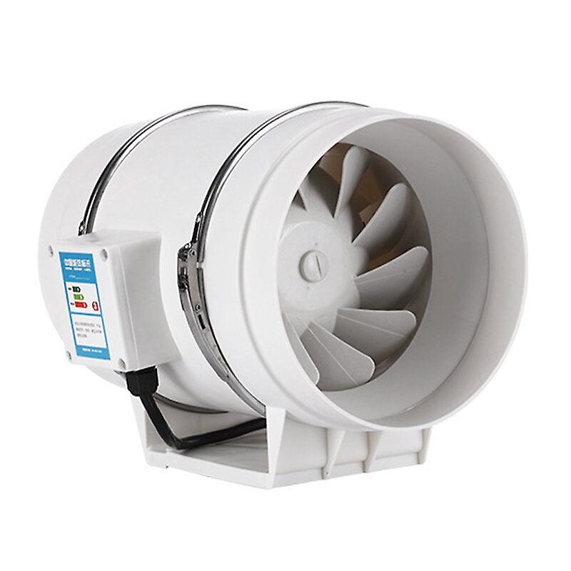 GreenZech 8Inch 130w Silent Fan Extractor Duct Hydroponic Inline Exhaust Industrial Vent