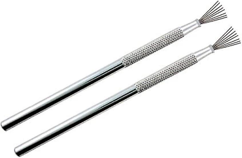 2stk Feather Wire Texture Tool til Clay Sculpting teksturering modellering værktøjer