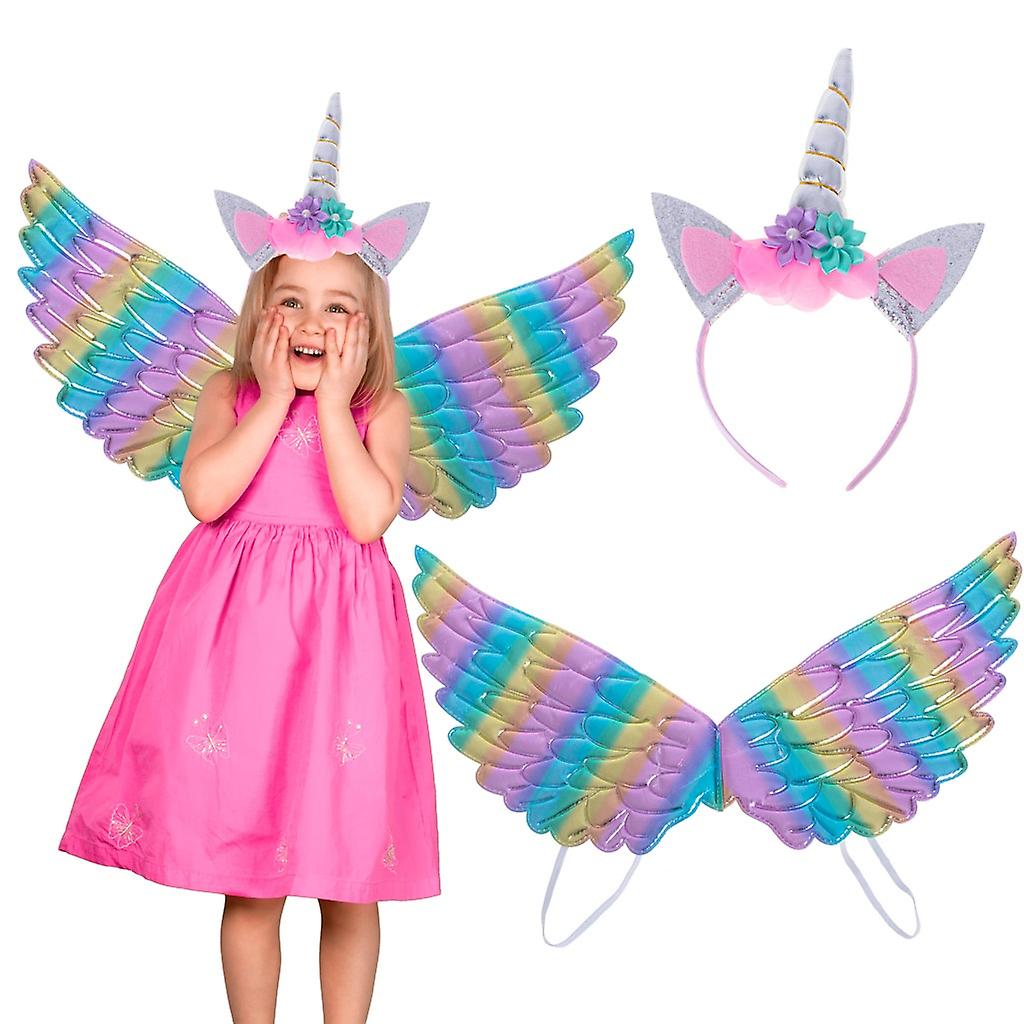 Unicorn wings suit headband