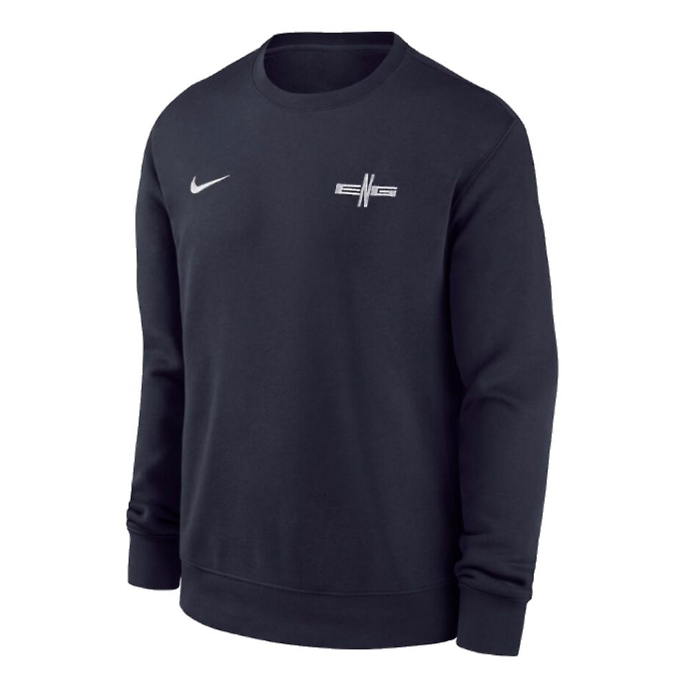 2024-2025 England Fleece Sweatshirt (Navy)