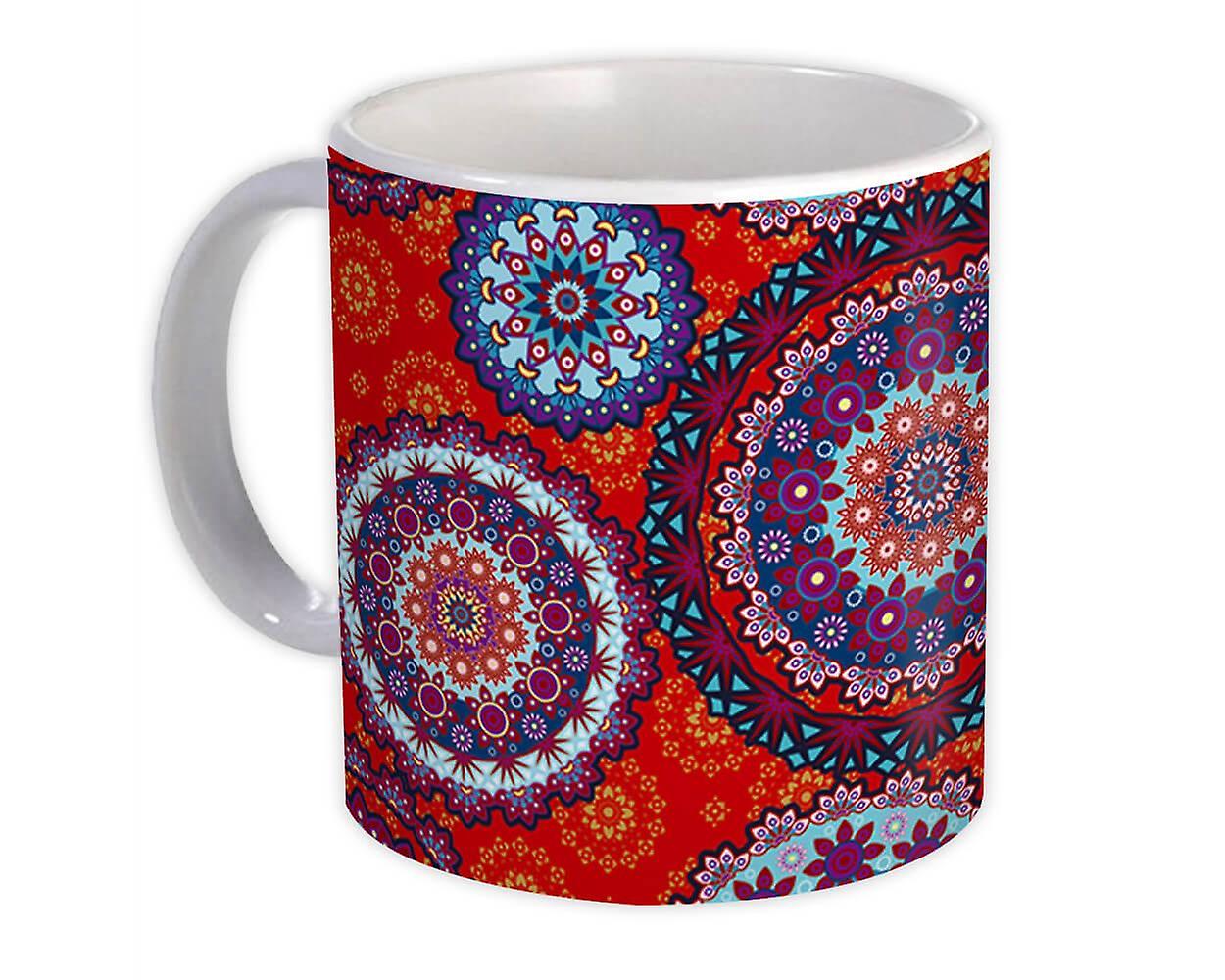 Gift Mug: Mandala Red