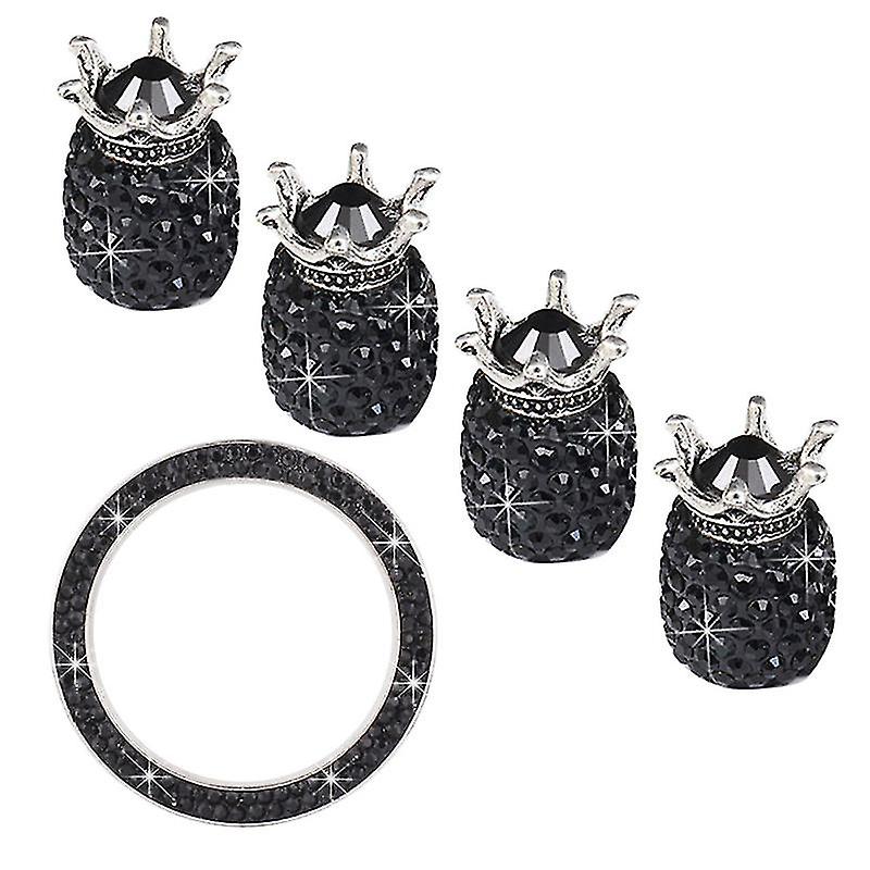 5pcs Start Ignition Button Cap