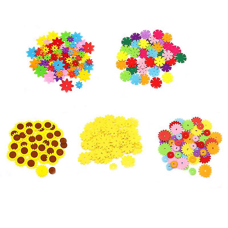 5set Felt Flowers