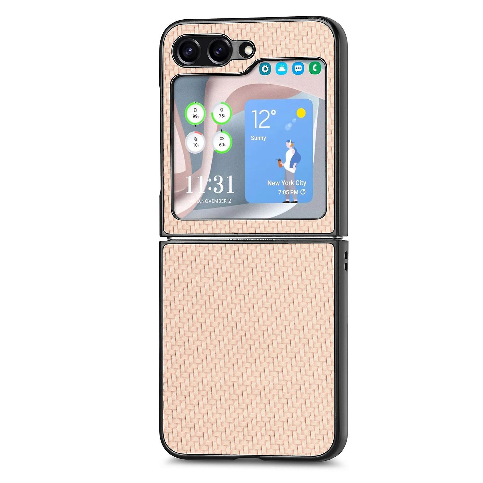 Fiber Texture Shockproof Case For Samsung Galaxy Z Flip6 5G