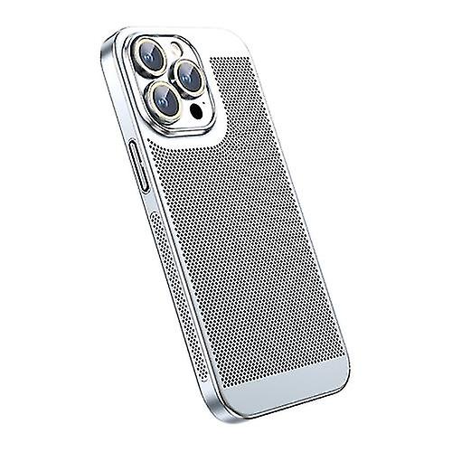 For Iphone 13 Pro Max Ice Sense Heat Dissipation Electroplating Pc Phone Case