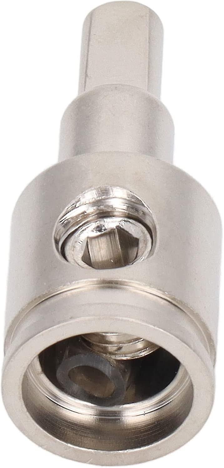 Car High Power Terminal Input Reducer Adapter Audio Cable Terminal (Silver) (2 pieces)