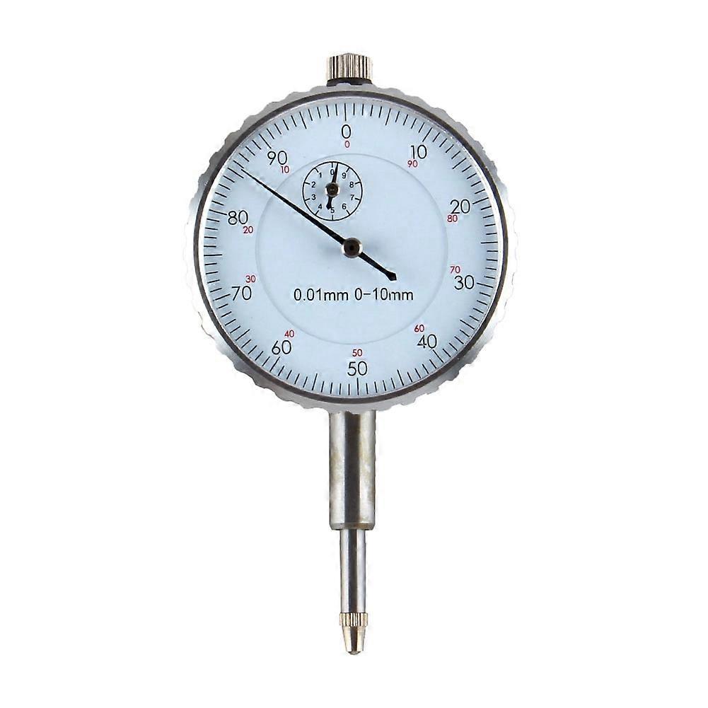 Dial Indicator Gage 0-10MM Outer Measuring 0.01mm Accurate Clock