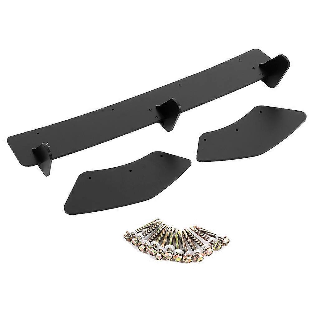 Matte Black Rear Bumper Diffuser Tail Apron Flaps Fits for MK7 Pre Facelift Models 2013-2016