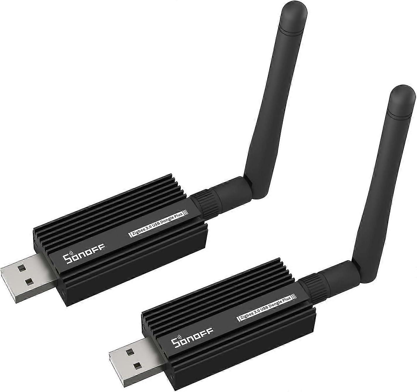 Zigbee 3.0 Usb-dongle Plus, EFR32mg21-coördinator, universele Usb Zigbee-hub, Zigbee-gateway voor thuisassistent (2 stuks)