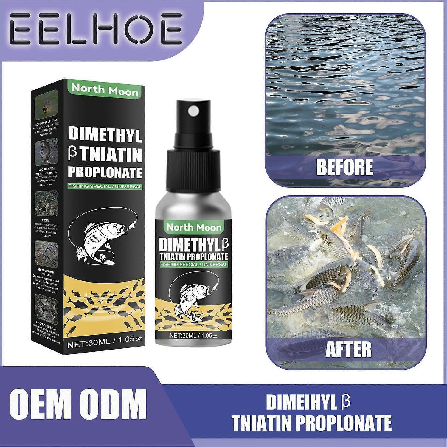 Fish Attractant Lures Baits Portable Fish Attractant Spray Fishing Accessories For 30ml