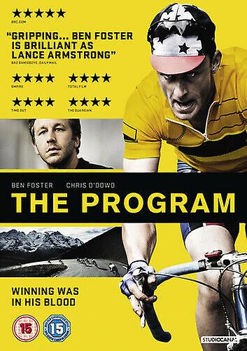 The Program DVD (2016) Ben Foster Frears (DIR) cert 15 - Region 2