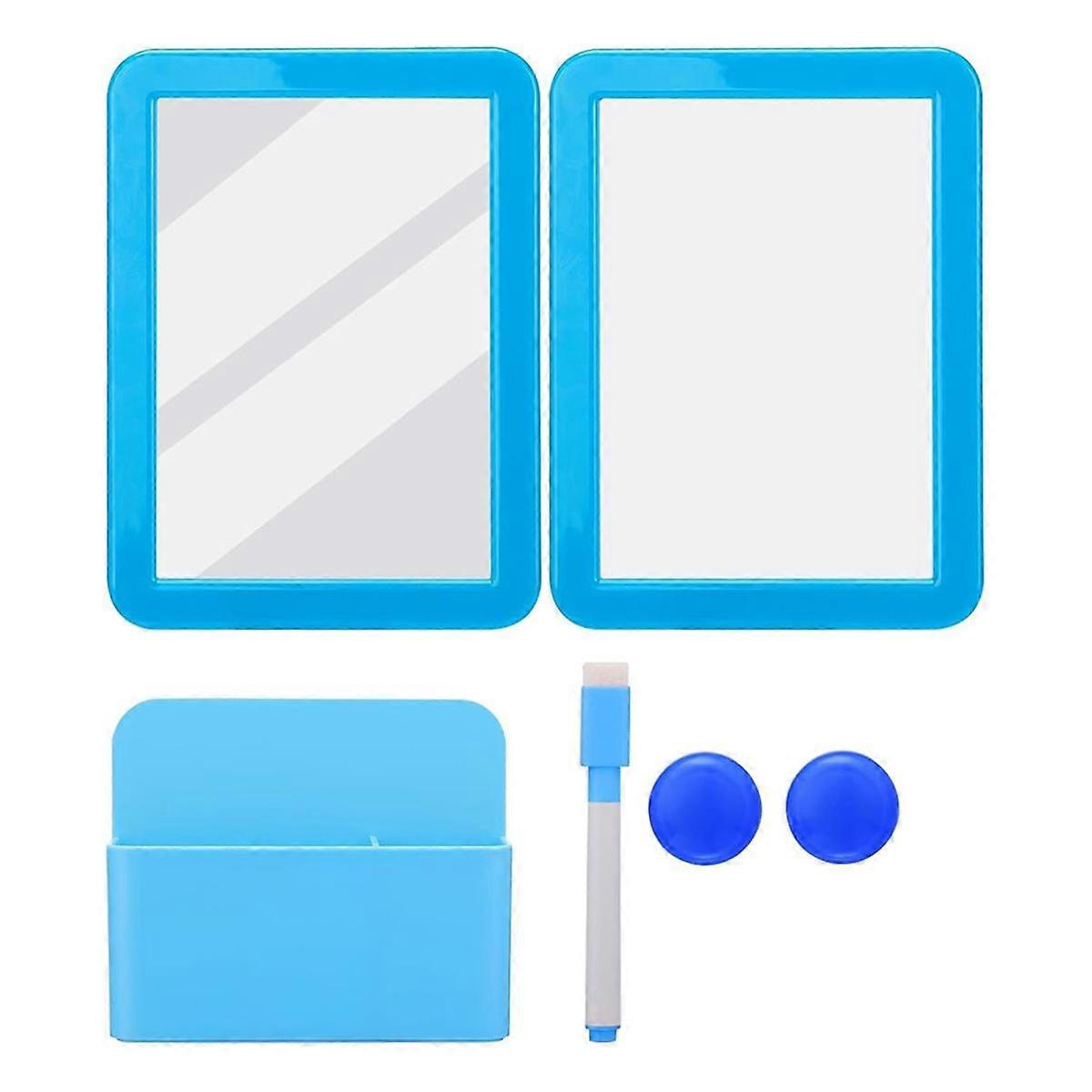 Locker Accessory Kit-Girl Back to School Supplie,Magnetic Whiteboard Mirror Dry Erase Marker Holder