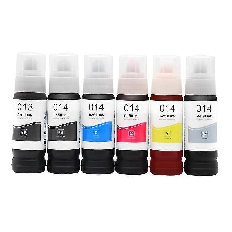 ערכת דיו ייחודית למילוי מחדש עבור Epson 115 012 014 114 552 009 011 013 צבע עבור דיו למדפסת Epson L8168 L8188 ET-8500 ET-8550 L8160 L8180