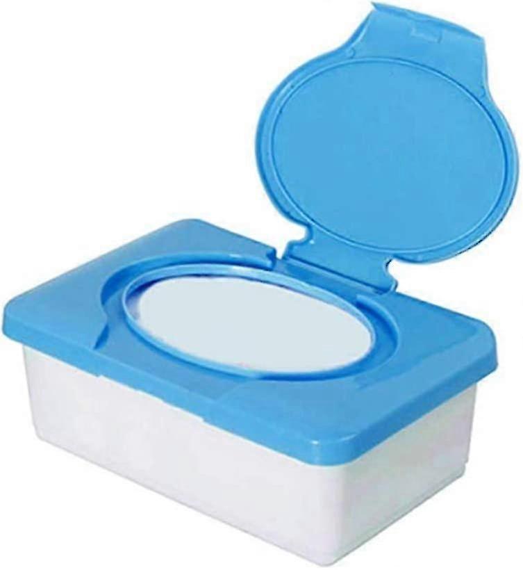 Tissue Box Storage Box (blue)