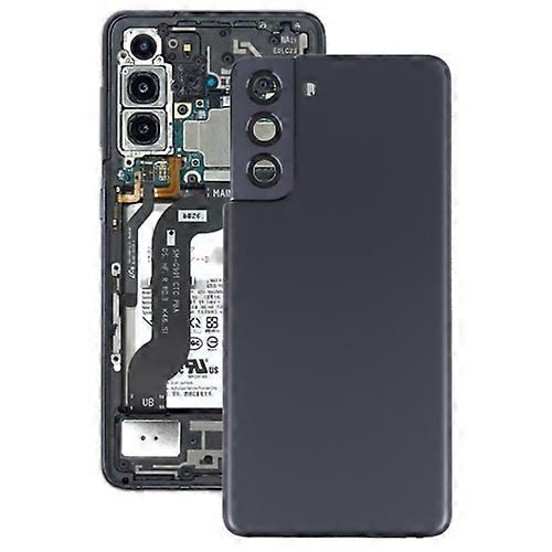 Black For Samsung Galaxy S21 Battery Back Cover With Camera Lens Cover 5G