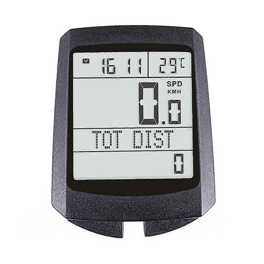 Wireless Bike Computer Bicycle Speedometer Odometer Waterproof LCD Stopwatch