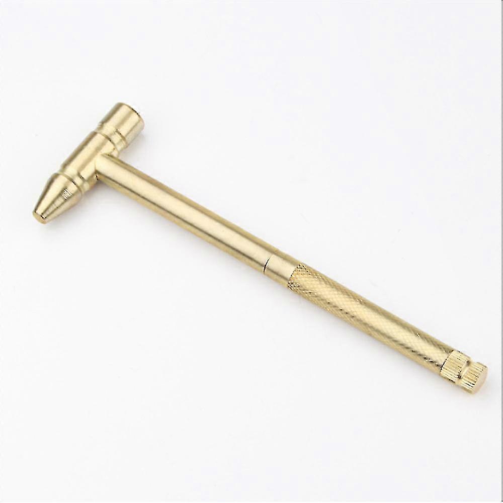 Sjq The 5-in-1 Miniature Copper Hand And Screwdriver Mini Tool Is Ideal For Eating Into The Drown Watchmaker Or Jeweler. (golden)one Piece