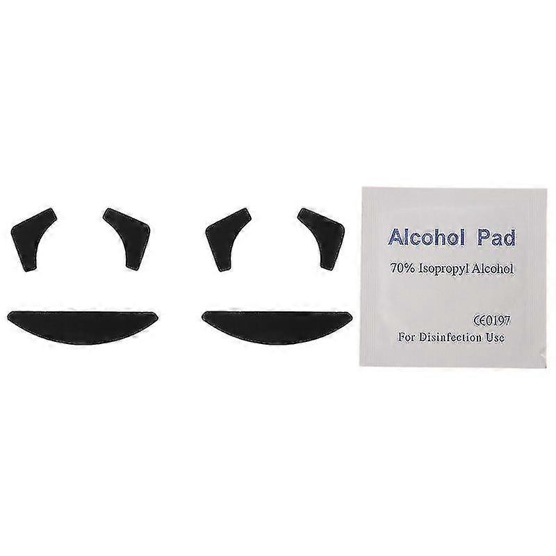 2 Sets 0.6mm Mouse Feet Skates Mouse Pads For Razer Deathadder Mouse Skates