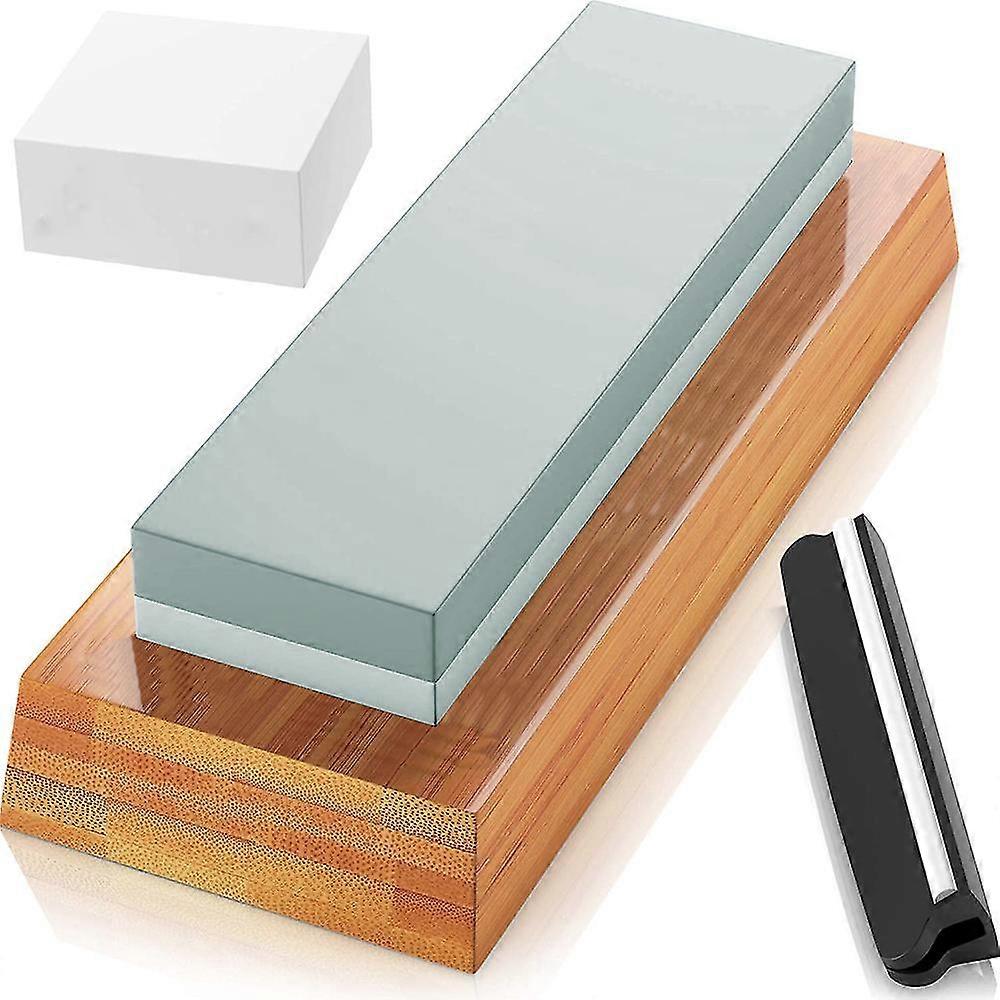Sharpening Stone Whetstone Grit 1000/400, Professional Double-sided