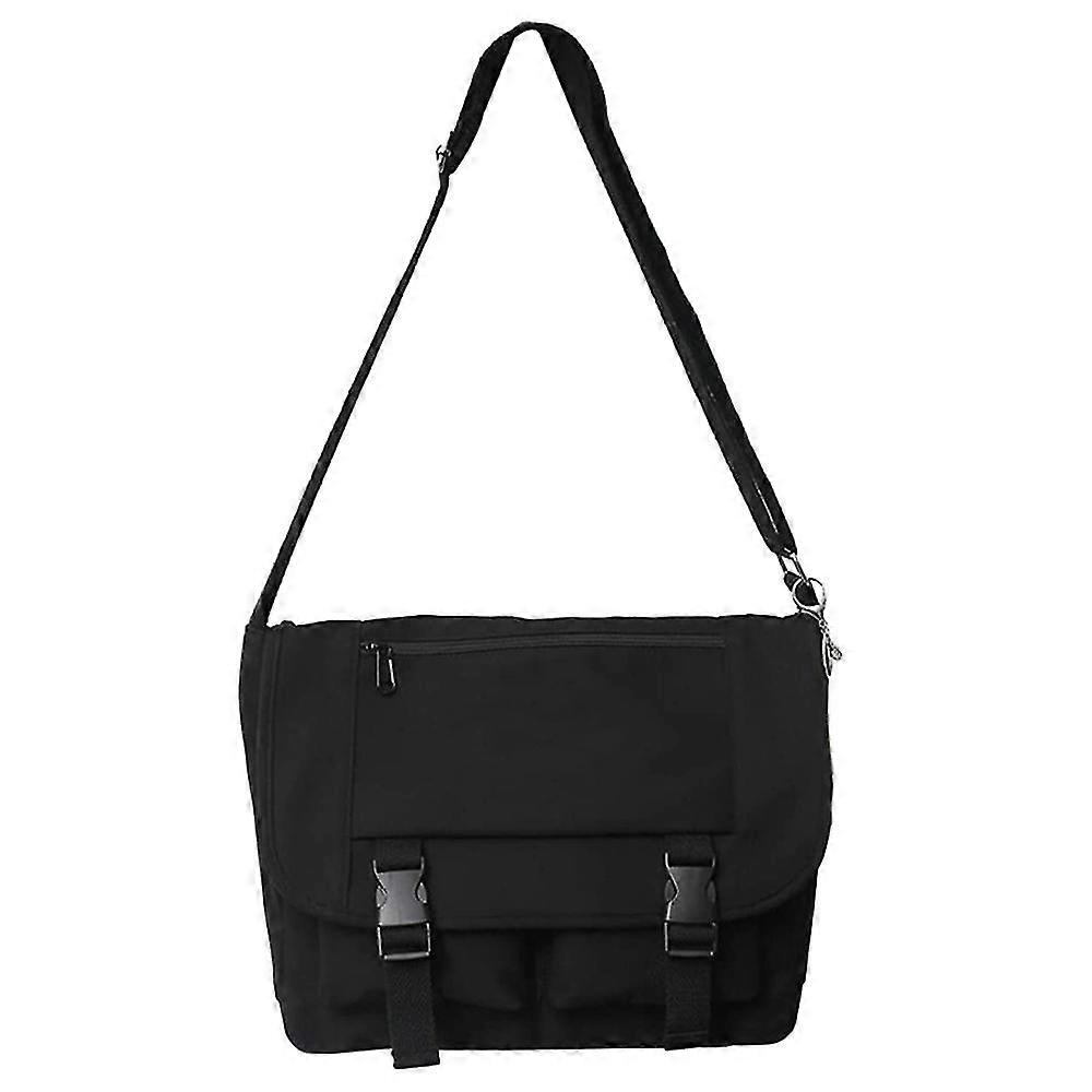 Mode Casual Messenger Sac Simple Épaulette Tempérament Toile Sac