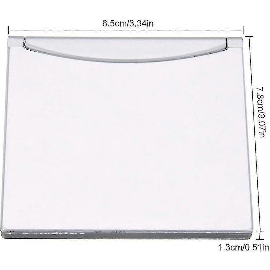 Folding Portable Desk Digital Lcd Display Thermometer Calendar Alarm Clock, Digital Alarm Clock Battery Operated For Travel With Date