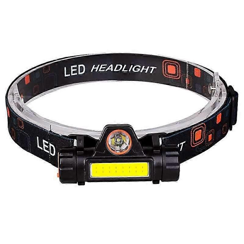 Headlamp  Light and Powerful Black
