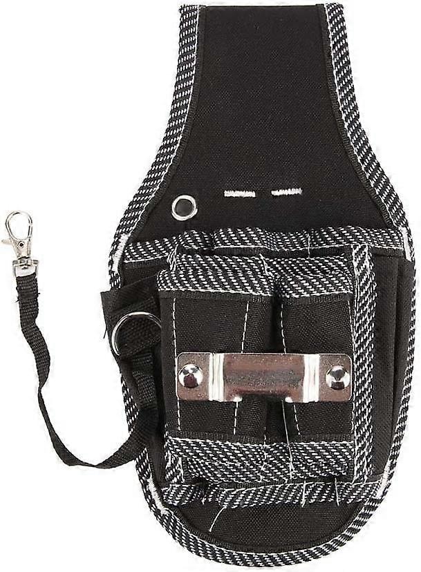 Tool pouch, tool bag, tool pouch, electrician tool waist bag, tool organizer holder with multiple pockets tool belt pouch for screwdriver pliers