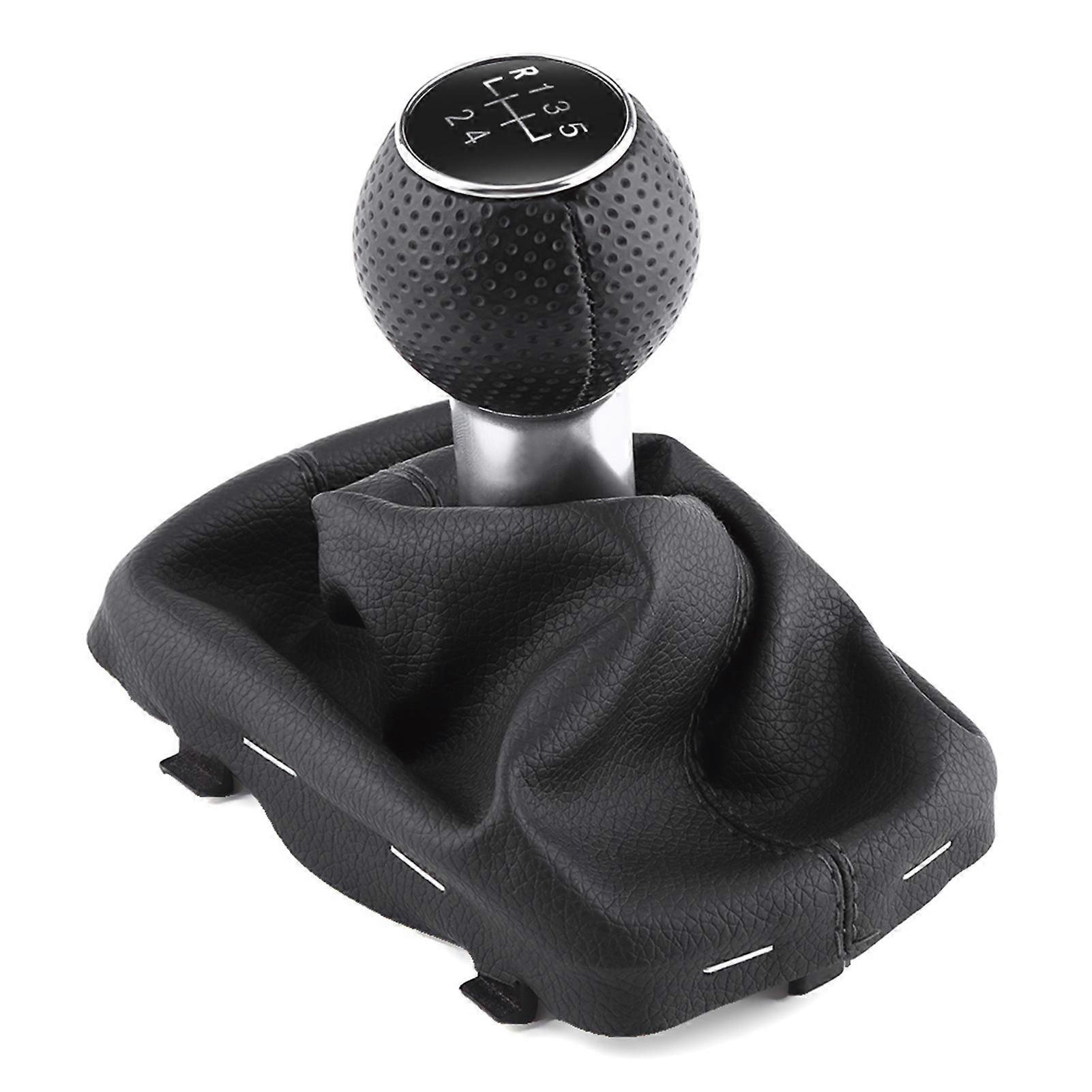 5 Speed Car Gear Shift Knob Gearstick Gaiter Boot Kit For A3 2001?2003