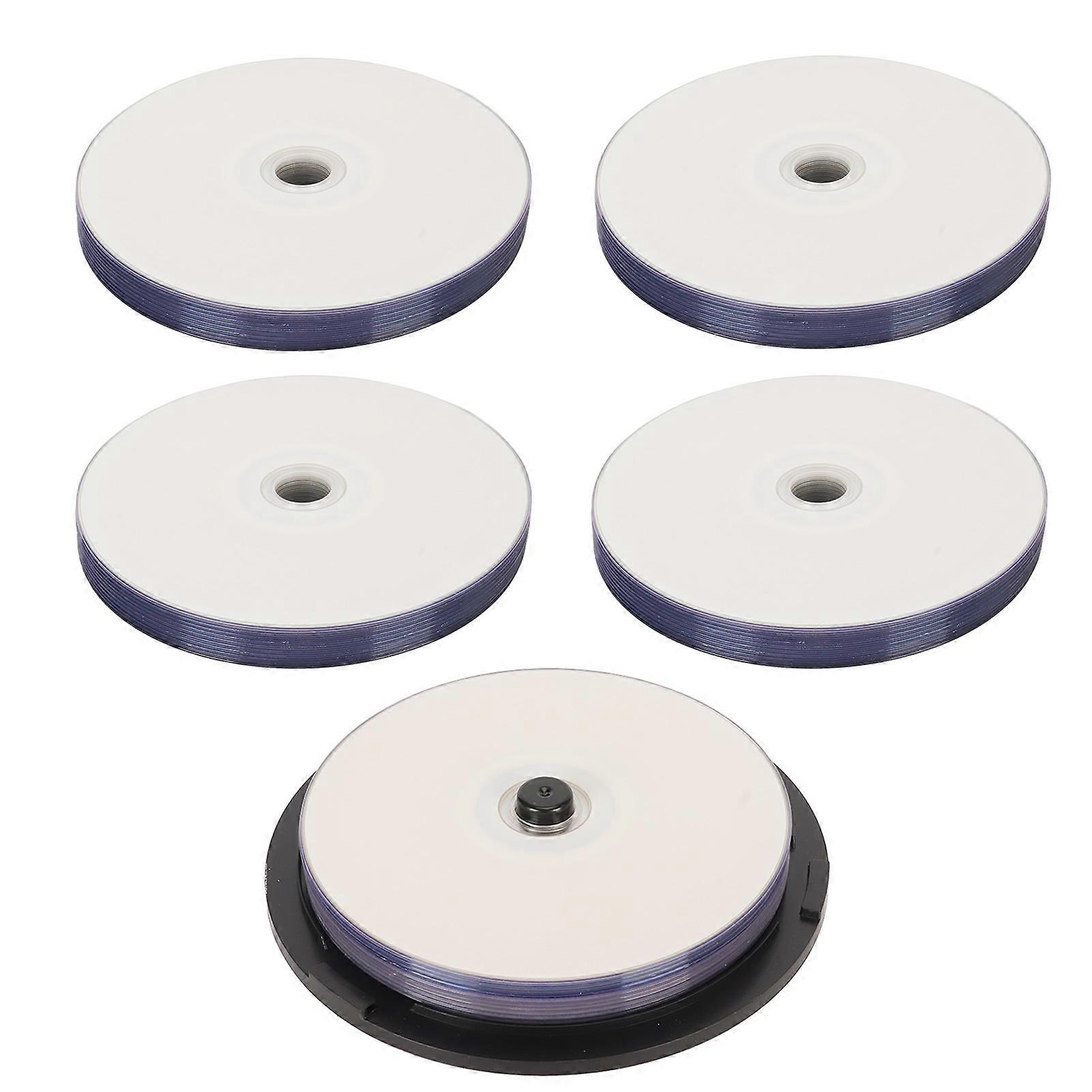 DVD R κενός δίσκος 4.7GB 16X υψηλής ταχύτητας ανθεκτικός πολυ σκοπός εγγράψιμος δίσκος μέσων PC για τις φωτογραφίες μουσικού βίντεο 50PCS YEMMA