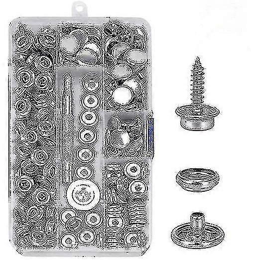 Marine Grade Canvas Boat Cover Snap Button Fastener Kit