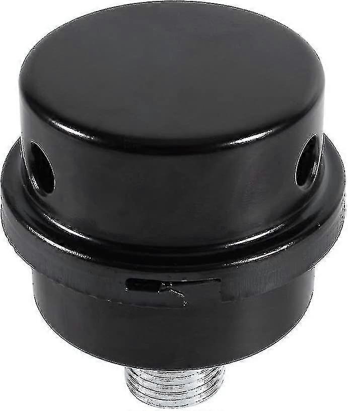 Air Compressor Muffler, 1/2 Inch Threaded Connection Muffler Filter, Noise Reduction Air Filter Intake