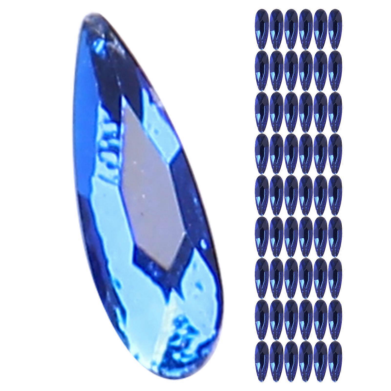 60pcs Nail Rhinestones Drop Glitter Crystal DIY Nail Accessories Shiny Manicure Tool616