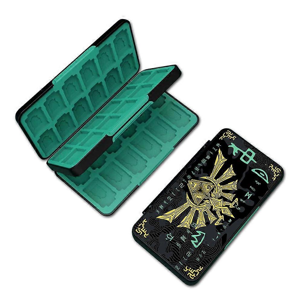 48 Switch Game Card Case for Nintendo Switch OLED, Switch Lite, Cute 48 Game Holder Cartridge Case for Game Cards and SD Cards, Kawaii Portable Compac