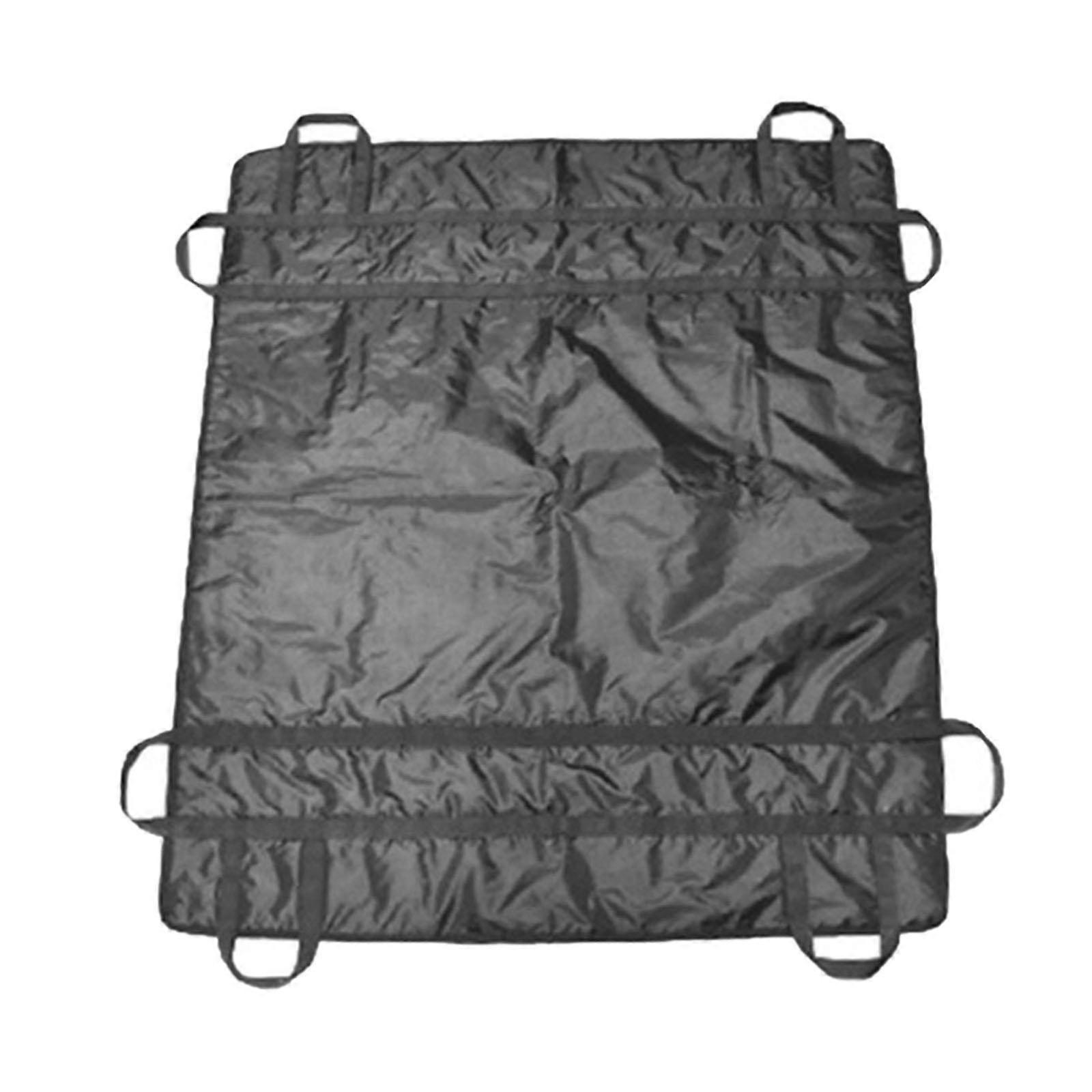 Positioning Bed Cushion with Handles Mattress Protection for Turning Lifting Black