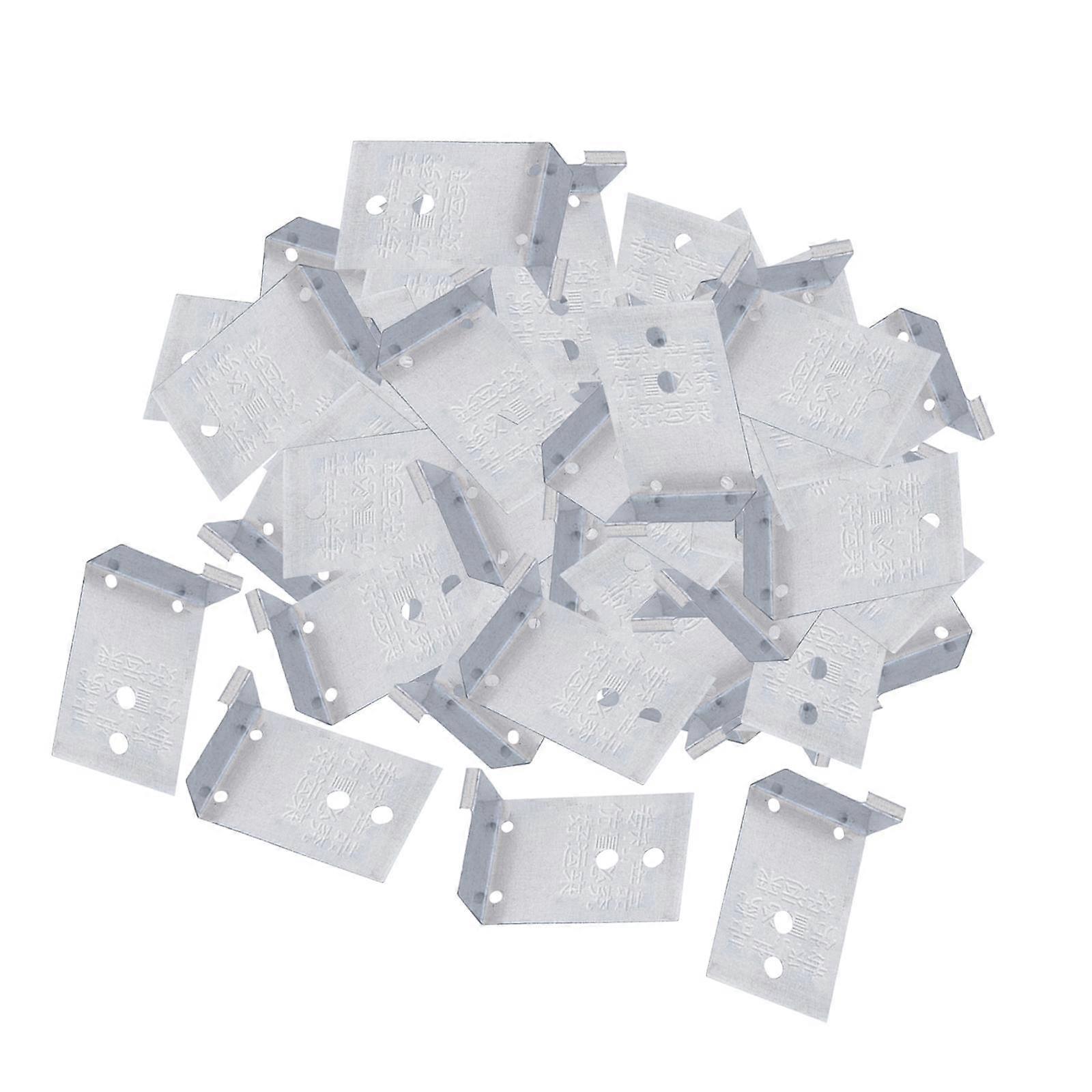 60x Door Installation Kit Hardware Assistant Brackets for Indoor Home Office