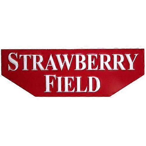 Rock Off Strawberry Field Embossed Fridge Magnet