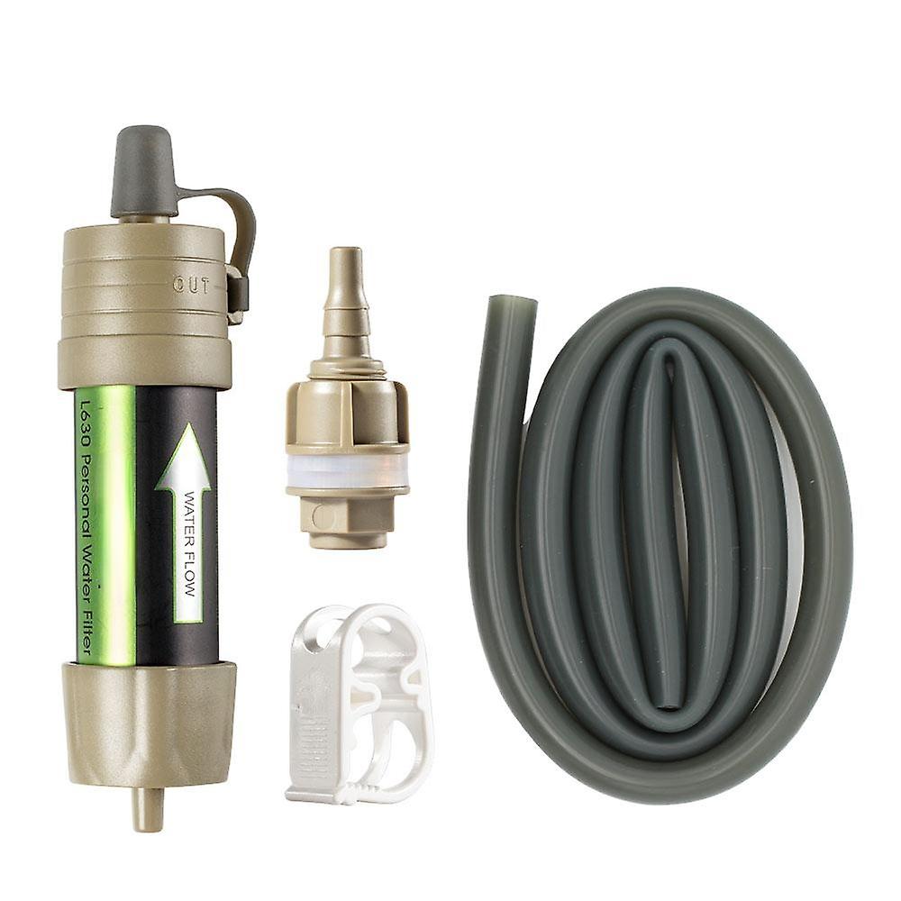 Personal Camping Water Purification Filter Straw For Survival Or Emergency Supplies