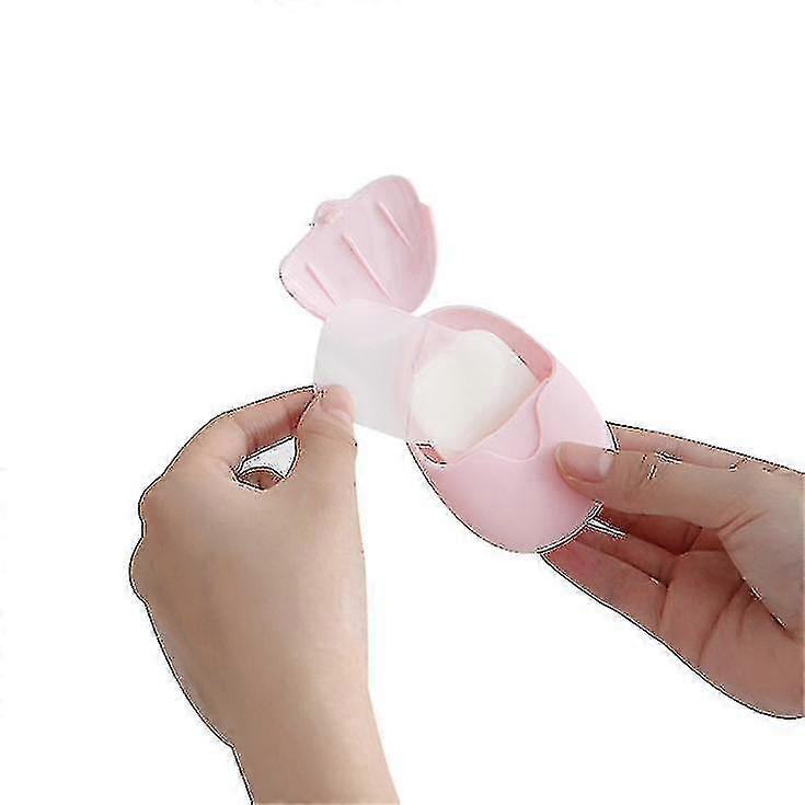 50 Counts Portable Disposable Travel Washing Hand Toiletry Paper Soap Sheets