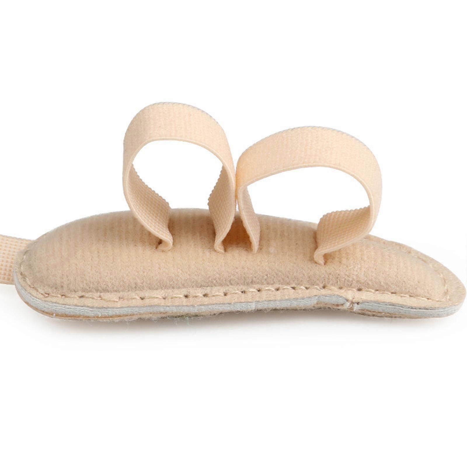 Enkelt hul tå splitter, tåbøjning ortopædisk støttepude, overlappende tåklemme justerbar separator