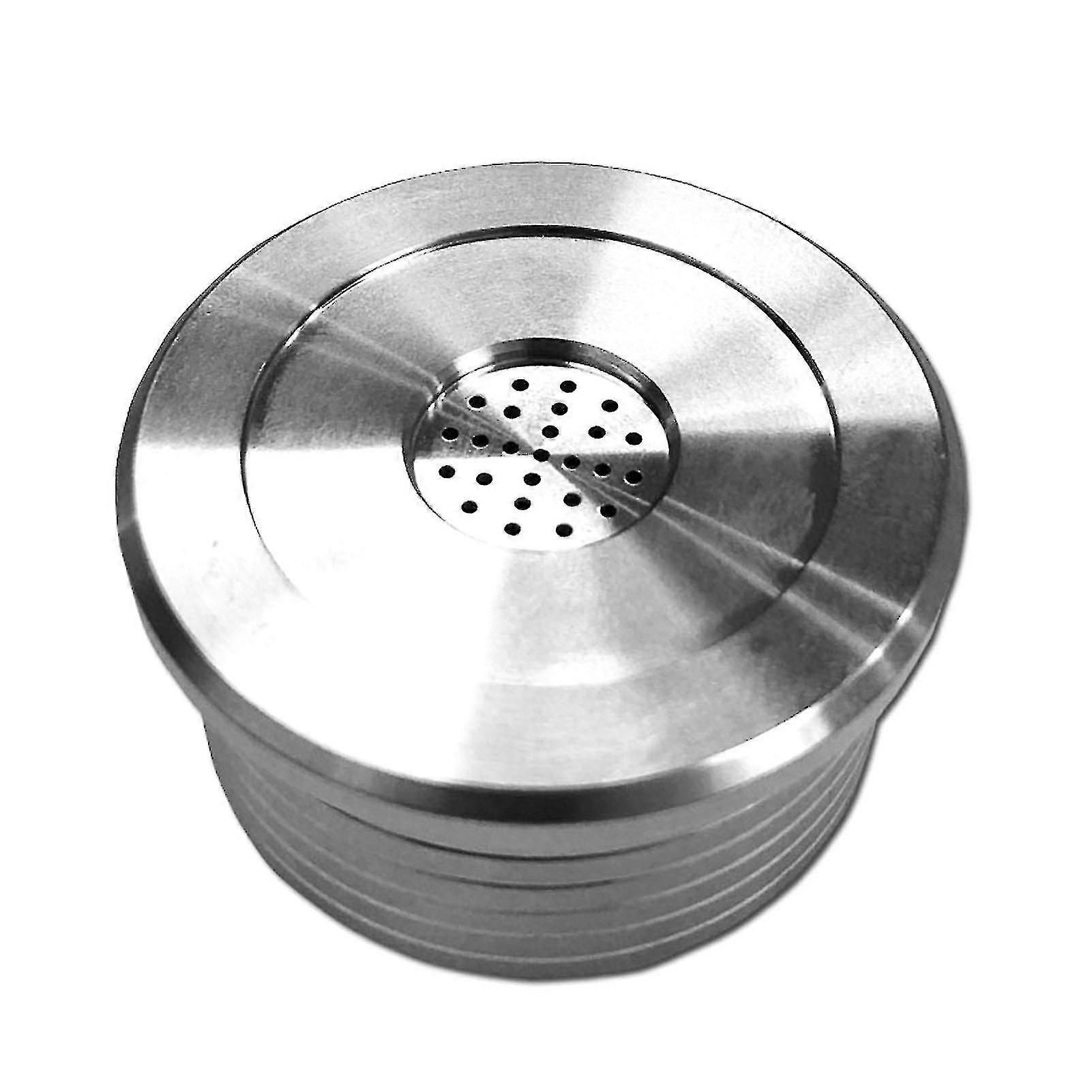20ml كبسولة القهوة الصلبة اللون القابل لإعادة الاستخدام الفولاذ المقاوم للصدأ متوافق مع آلة اسبريسو مرشح لدلتا Q Ndiq7323
