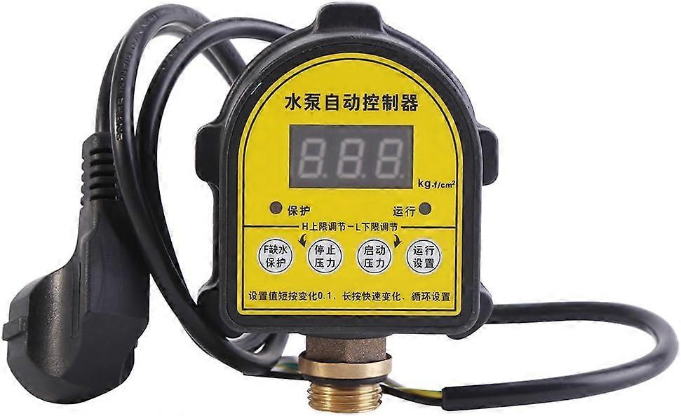 Pump SwitchHousehold Automatic Digital Water Pump Pressure Controller Intelligent ON Off Switch 220V