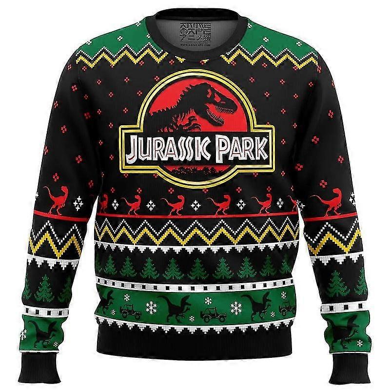 Herre Ugly Christmas Genser Pullover 3D Genser og Topp