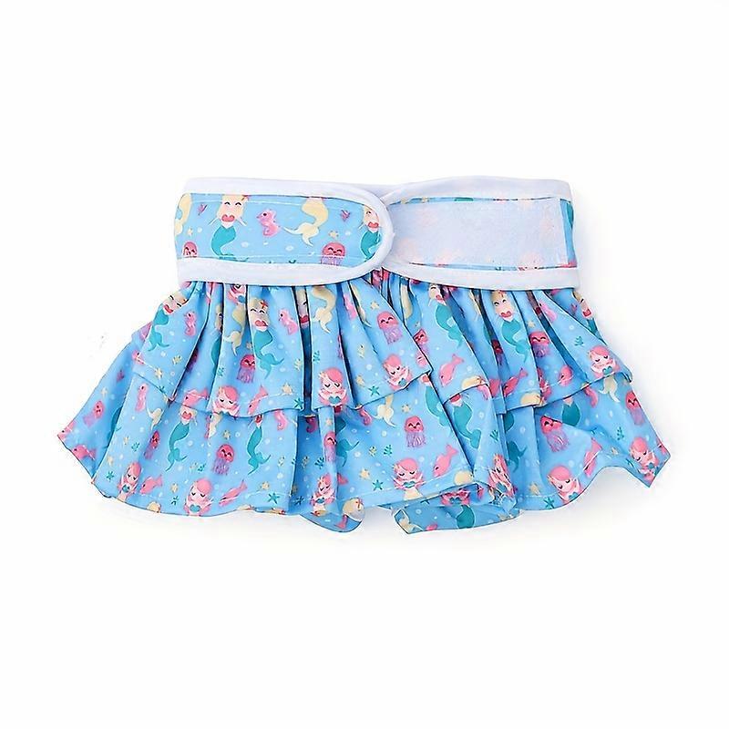 Washable And Reusable Pet Physiological Pant With Adjustable Waistband, High Absorbent Dog Diaper, Leak-Proof Dog Sanitary Diaper Panty Dress For Fema
