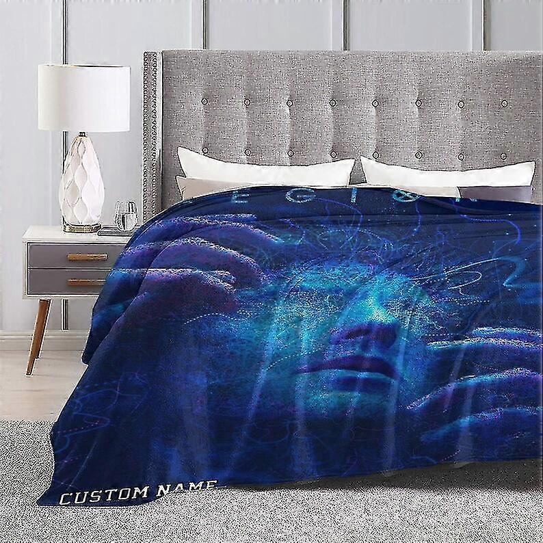 بطانية الفيلق لينة الدافئة الفانيلا رمي اسم مخصص بطانية لزينة أريكة السرير هدية عيد ميلاد عيد الميلاد- NFYH388ids10852