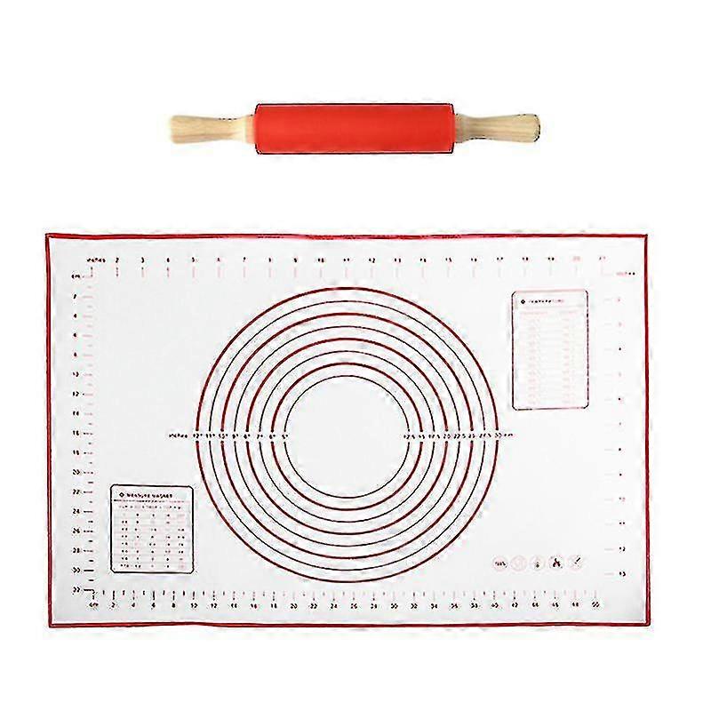 1set Rolling Sticks Baking Mat Set
